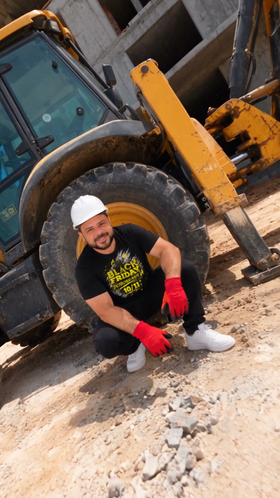 Imagem final · Prédio montando sozinho na praia
